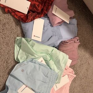 Lululemon Activewear leggings, shorts, tank